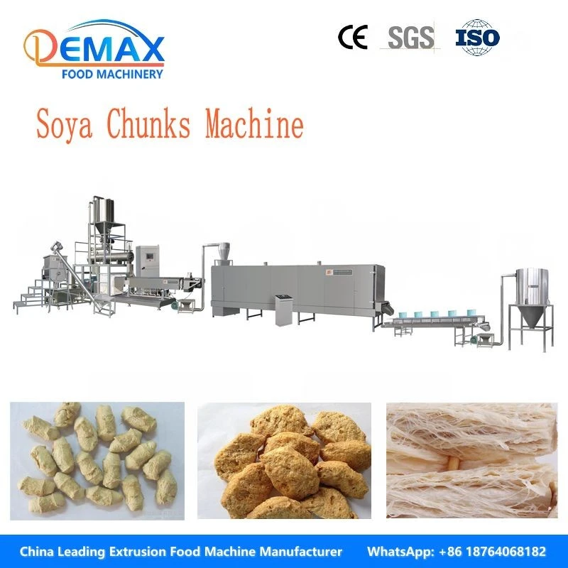 Soya Chunks Extruder Machine for Vegetarian Food