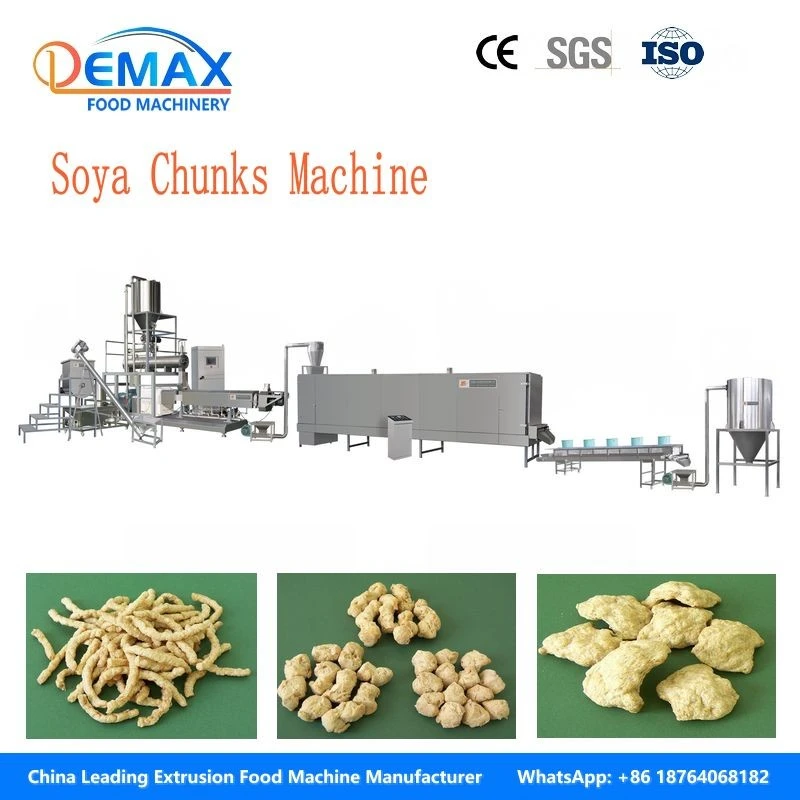 Automatic Soya Protein Chunks Production Line